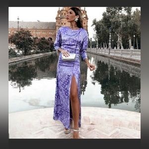 Zara Paisley Bandana Dress